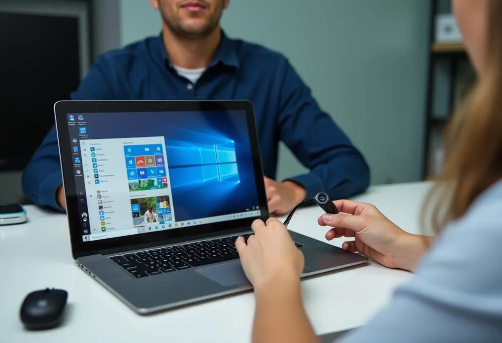 tech workspace