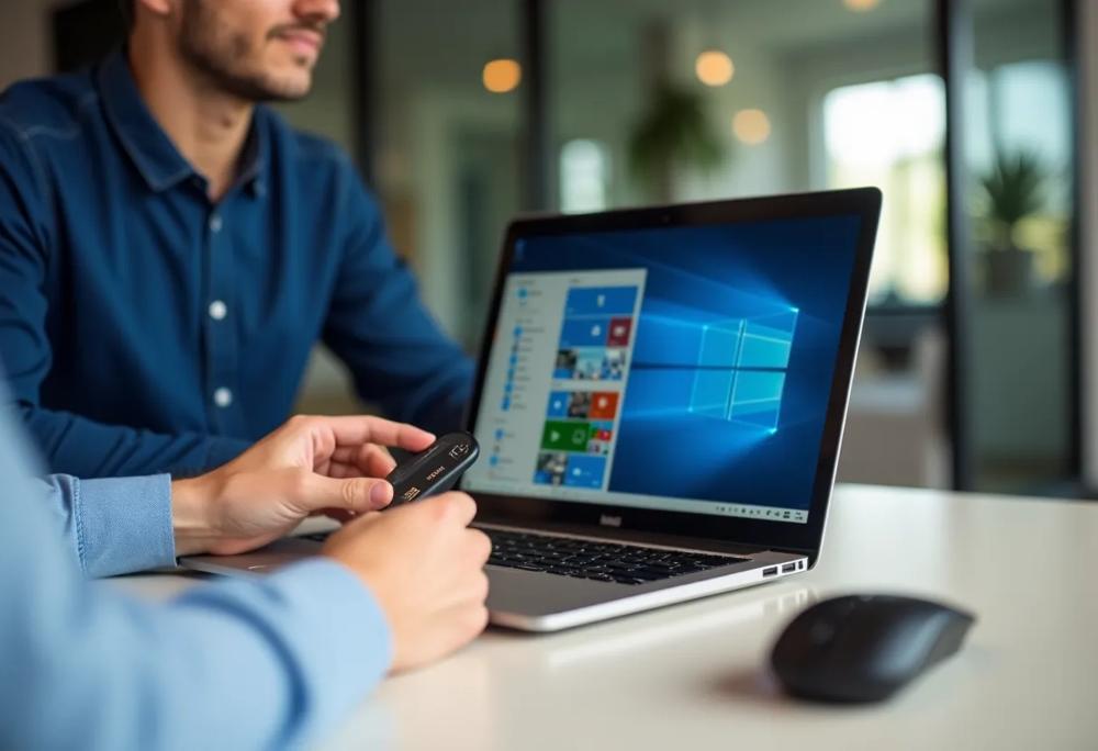 tech workspace