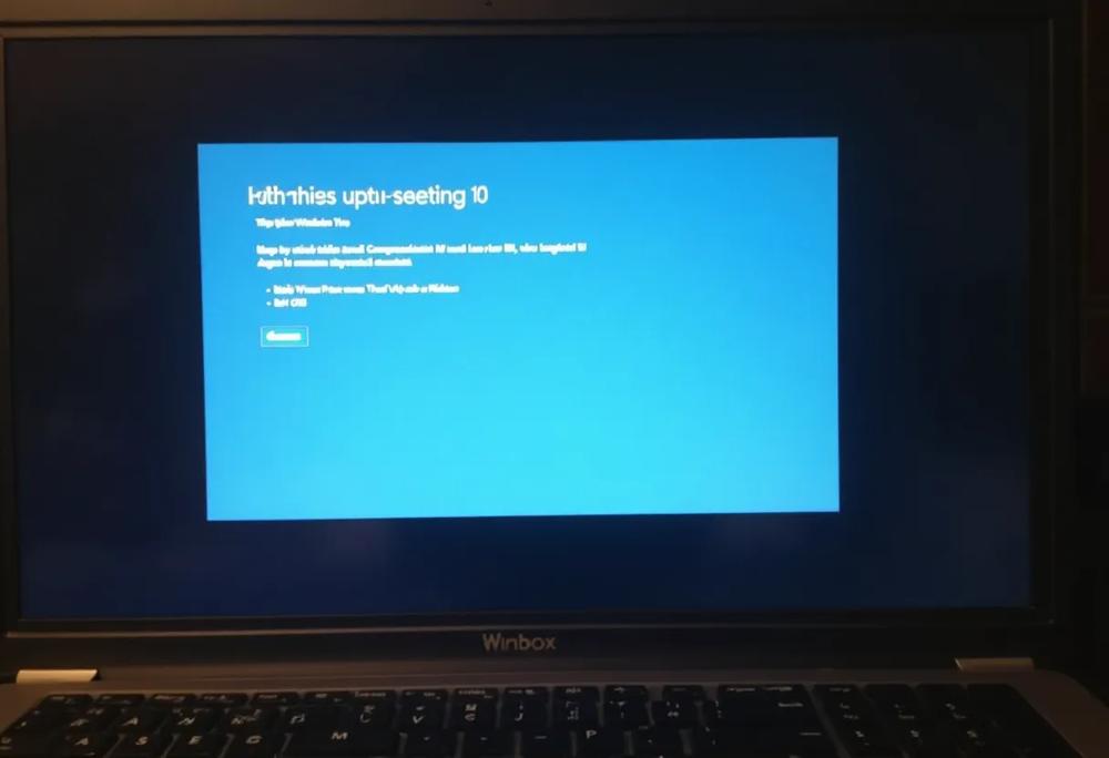 windows installation